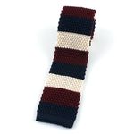 [MAESIO] KNT5025 Knit Stripe Necktie Width 6.3cm _ Men's ties, Suit, Classic Business Casual Fashion Necktie, Knit tie, Made in Korea